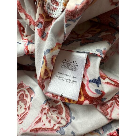 NWT A.L.C Tate Strapless A-line Maxi Dress Multicolor Size 0 $495 - Picture 13 of 14